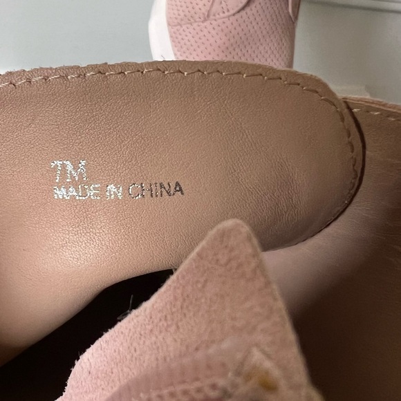 Linea Paolo Suede Platform Wedge Sneakers, Size 7 New - Picture 14 of 15